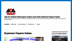 What Adadekorasyon.com website looked like in 2020 (4 years ago)