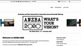 What Anzbaasm.com website looked like in 2020 (4 years ago)