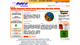 What Akwavita.com.br website looked like in 2020 (4 years ago)