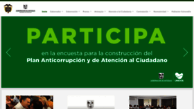 What Antioquia.gov.co website looked like in 2020 (4 years ago)