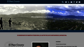 What Assessor.elpasoco.com website looked like in 2020 (4 years ago)