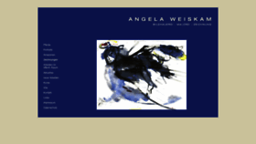 What Angelaweiskam.de website looked like in 2020 (4 years ago)