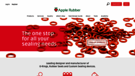What Applerubber.com website looked like in 2020 (4 years ago)