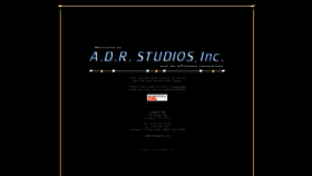 What Adrinc.org website looked like in 2020 (4 years ago)