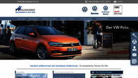 What Auto-hollenhorst.de website looked like in 2020 (4 years ago)