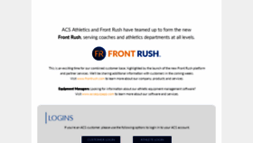 What Acsathletics.com website looked like in 2020 (4 years ago)