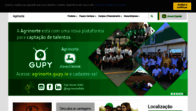 What Agrinorte-pa.com.br website looked like in 2020 (4 years ago)