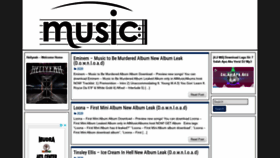 What Allmusicalbums.host website looked like in 2020 (4 years ago)