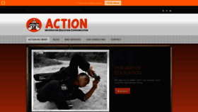What Actioniec.org website looked like in 2020 (4 years ago)