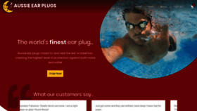 What Aussieearplugs.com.au website looked like in 2020 (4 years ago)