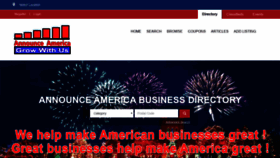 What Announceamerica.com website looked like in 2020 (4 years ago)