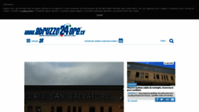 What Abruzzo24ore.tv website looked like in 2020 (4 years ago)