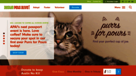 What Austinpetsalive.org website looked like in 2020 (4 years ago)