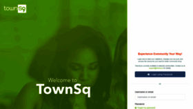 What App.townsq.io website looked like in 2020 (6 years ago)