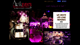 What Avikevents.com website looked like in 2020 (4 years ago)