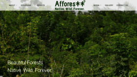 What Afforestt.com website looked like in 2020 (4 years ago)
