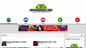 What Apkgamers.org website looked like in 2020 (4 years ago)