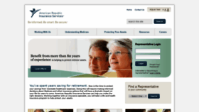 What Americanrepublicinsuranceservices.com website looked like in 2020 (4 years ago)