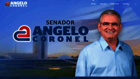 What Angelocoronel.com.br website looked like in 2020 (4 years ago)