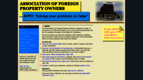 What Afpocalpe.com website looked like in 2020 (4 years ago)
