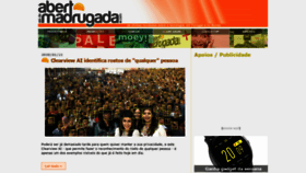 What Abertoatedemadrugada.com website looked like in 2020 (4 years ago)