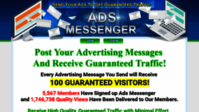 What Ads-messenger.com website looked like in 2020 (4 years ago)
