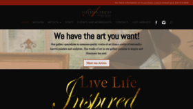 What Authentiquegallery.com website looked like in 2020 (4 years ago)