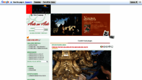 What Artesuarte.it website looked like in 2020 (4 years ago)