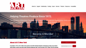 What Art-newyork.org website looked like in 2020 (4 years ago)