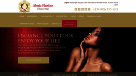 What Abujaplastics.com website looked like in 2020 (4 years ago)