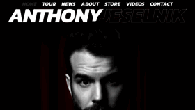 What Anthonyjeselnik.com website looked like in 2020 (4 years ago)