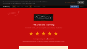 What Acowtancy.com website looked like in 2020 (4 years ago)
