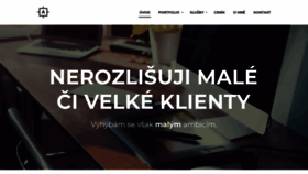 What Anfilov.cz website looked like in 2020 (4 years ago)