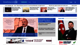 What Azerbaycan24.com website looked like in 2020 (4 years ago)