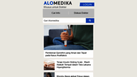 What Alomedika.com website looked like in 2020 (4 years ago)