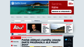 What Ahaonline.cz website looked like in 2020 (4 years ago)