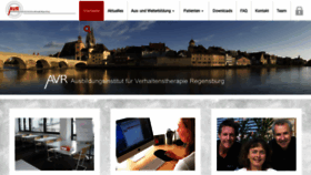 What Avr-regensburg.de website looked like in 2020 (6 years ago)