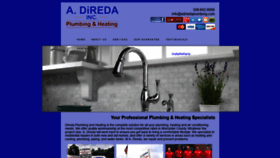 What Adiredaplumbing.com website looked like in 2020 (4 years ago)