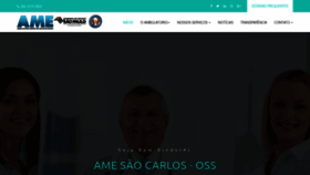 What Amesaocarlos.org.br website looked like in 2020 (4 years ago)