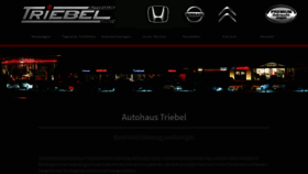 What Autohaus-triebel.de website looked like in 2020 (4 years ago)