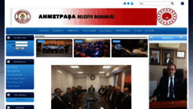 What Ahmetpasa.bel.tr website looked like in 2020 (4 years ago)