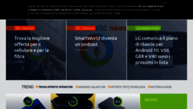 What Androidworld.it website looked like in 2020 (4 years ago)