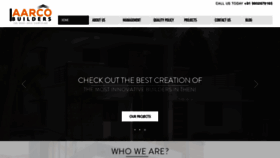 What Aarcobuilders.com website looked like in 2020 (4 years ago)