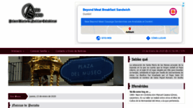 What Artesacro.org website looked like in 2020 (4 years ago)