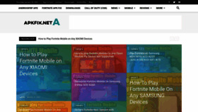 What Apkfix.net website looked like in 2020 (4 years ago)