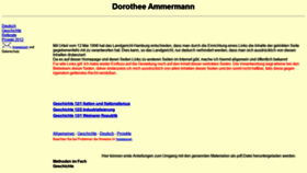 What Ammermann.de website looked like in 2020 (4 years ago)