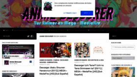 What Animedevourer.com website looked like in 2020 (4 years ago)