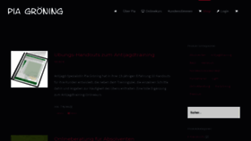 What Antijagdtraining.com website looked like in 2020 (4 years ago)