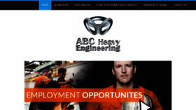 What Abcheavyeng.com.au website looked like in 2020 (4 years ago)