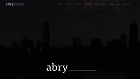 What Abry.com website looked like in 2020 (4 years ago)